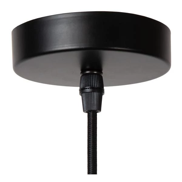 Lucide SPENCER - Hanglamp - Ø 40 cm - 1xE27 - Grijs - detail 3